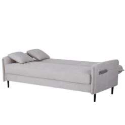 Slaapbank 3-Zits - Stof Beige - Zithoogte 47cm - 200x85x87cm - Torvi 13 Slaapbank 3-Zits - Stof Beige - Zithoogte 47cm - 200x85x87cm - Torvi -LeenBakker Winkel 120d1c04b40a42fa93a0ab87955da5ad