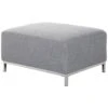 Beliani Ottomaan OSLO - Grijs Polyester 1 Beliani Ottomaan OSLO - Grijs Polyester -LeenBakker Winkel 1232146909