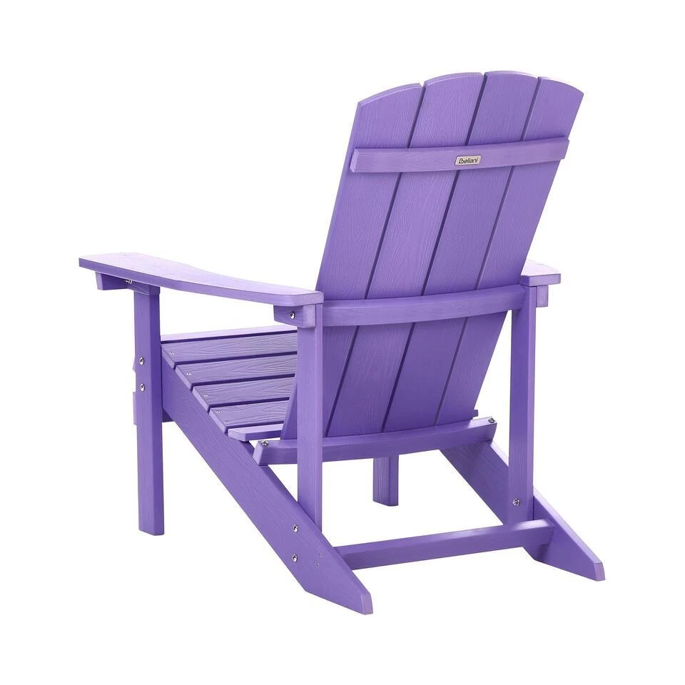 ADIRONDACK - Tuinstoel - Paars - Kunsthout 7 ADIRONDACK - Tuinstoel - Paars - Kunsthout - Afbeelding 5