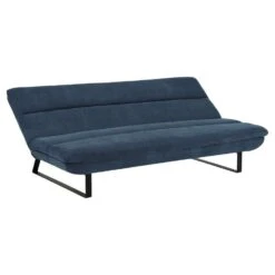 Slaapbank Adelaide - Donker Blauw - 91x200x124 Cm -LeenBakker Winkel 12600430 0301