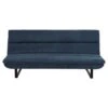 Slaapbank Adelaide - Donker Blauw - 91x200x124 Cm -LeenBakker Winkel 12600430