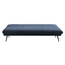 Slaapbank Lausanne - Blauw - 82x186x85 Cm -LeenBakker Winkel 12600470 0101