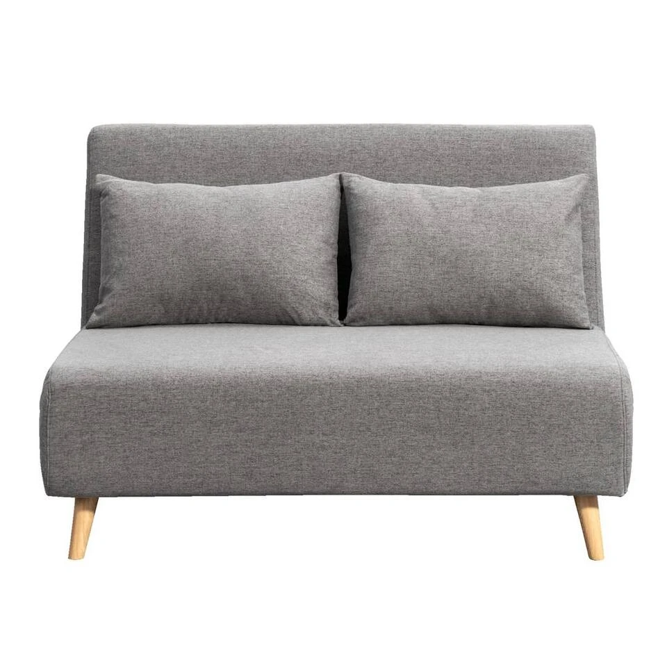 Slaapbank Luzern - Grijs - 81x121x90 Cm 3 Slaapbank Luzern - Grijs - 81x121x90 Cm