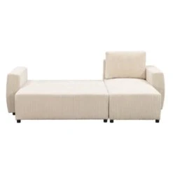 Slaapbank Novara - Ecru - 85x230x155 Cm -LeenBakker Winkel 12600485 0102