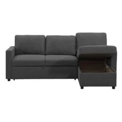 Slaapbank Turijn Met Opbergruimte - Antraciet - 82x215x145 Cm 16 Slaapbank Turijn Met Opbergruimte - Antraciet - 82x215x145 Cm -LeenBakker Winkel 12600495 0101