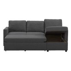 Slaapbank Turijn Met Opbergruimte - Antraciet - 82x215x145 Cm 18 Slaapbank Turijn Met Opbergruimte - Antraciet - 82x215x145 Cm -LeenBakker Winkel 12600495 0103