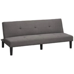 Slaapbank Cairns - Antraciet - 75x188x88 Cm 13 Slaapbank Cairns - Antraciet - 75x188x88 Cm -LeenBakker Winkel 12600500 0300