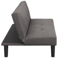 Slaapbank Cairns - Antraciet - 75x188x88 Cm 16 Slaapbank Cairns - Antraciet - 75x188x88 Cm -LeenBakker Winkel 12600500 8000