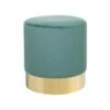 Beliani Poef SOPHIA - Groen Fluweel -LeenBakker Winkel 1357199062