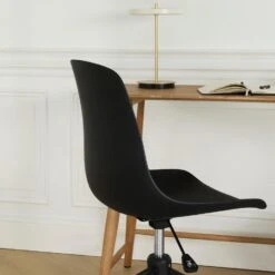 Nolon Nout-Pip Bureaustoel Zwart - Kunststof - Zwart Onderstel -LeenBakker Winkel 136a2b491b2047f880e72a4b4998f10c