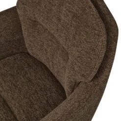 WOOOD Runa Eetkamerstoelen - Polyester - Warm Bruin - Set Van 2 -LeenBakker Winkel 13f6ed05267646d0baf50942789fc8db