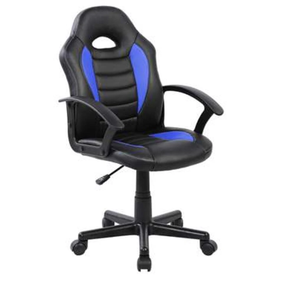 Gamestoel Basic Blauw 3 Gamestoel Basic Blauw