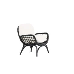 Svea - Hugo Outdoor Loungestoel - Wicker - Zwart 15 Svea - Hugo Outdoor Loungestoel - Wicker - Zwart -LeenBakker Winkel 14a91f824aba4ca3b56b5937b094db50