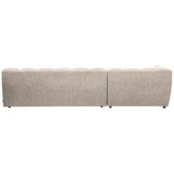 WOOOD Allure Chaise Longue Bank Links - Polyester - Naturel-79x324x165 -LeenBakker Winkel 1505927639544ad39fa67f25722b7e55