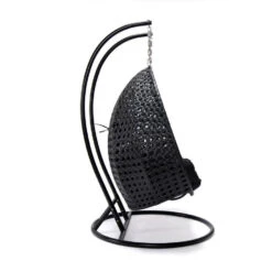 Merkloos HOME DELUXE Polyrotan Hangstoel TWIN Zwart Pure -LeenBakker Winkel 156ea66fa98241d6a2f2a2bcb22fc775