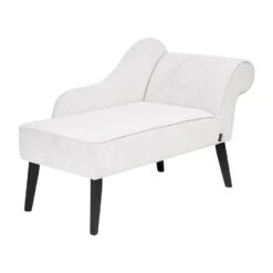 BIARRITZ - Chaise Longue - Wit - Rechtszijdig - Polyester -LeenBakker Winkel 159989430b6049d092929f0e9a8494f2