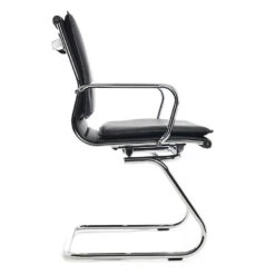 Vergaderstoel Vicenza Zwart -LeenBakker Winkel 1611108181 0102