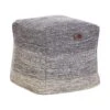 HIRRI - Poef - Lichtgrijs - Katoen 2 HIRRI - Poef - Lichtgrijs - Katoen -LeenBakker Winkel 1763164088