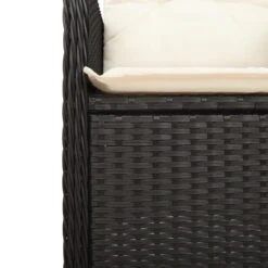 VidaXL - Tuinstoel Verstelbaar Met Kussens - Zwart - Poly Rattan 19 VidaXL - Tuinstoel Verstelbaar Met Kussens - Zwart - Poly Rattan -LeenBakker Winkel 17a18f1f19fb4c7289e1fb4008c415a3