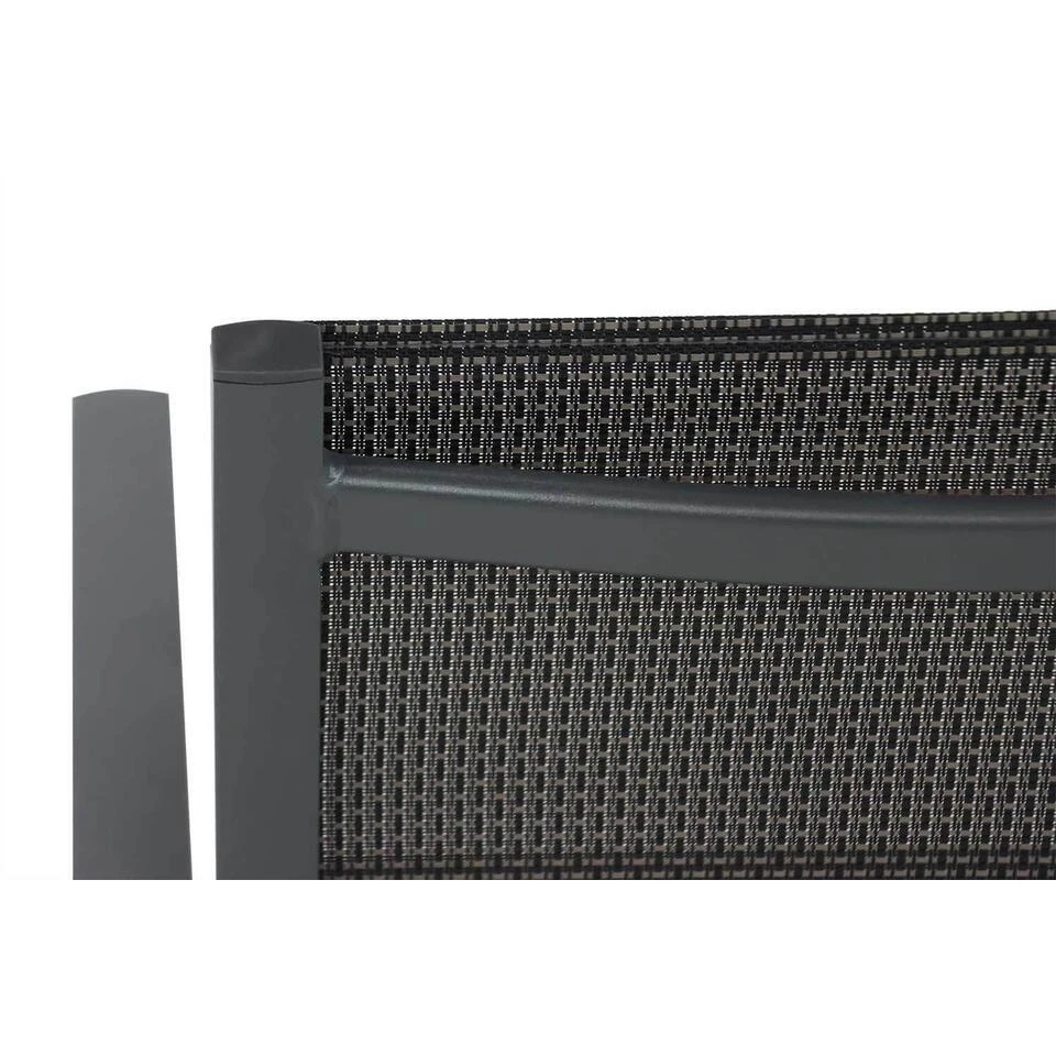 Tuinstoel Stapelbaar Aluminium Grijs-antraciet Lifestyle Garden Furniture Sella 16 Tuinstoel Stapelbaar Aluminium Grijs-antraciet Lifestyle Garden Furniture Sella - Afbeelding 14