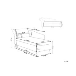 LUIRO - Chaise Longue - Zwart - Linkerzijde - Fluweel 17 LUIRO - Chaise Longue - Zwart - Linkerzijde - Fluweel -LeenBakker Winkel 18c9a1e617e9433aaf7fb35fb39e85e7