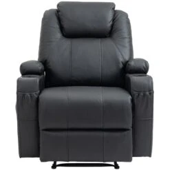 CLP Fauteuil Hepler Zwart Frame - Echt Leer - Zwart -LeenBakker Winkel 18df74f5b8854af2992462e4fdafe626