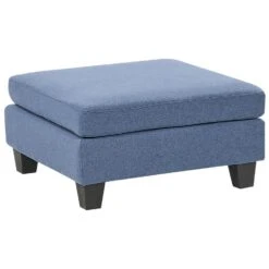 UNSTAD - Hocker - Blauw - Polyester 10 UNSTAD - Hocker - Blauw - Polyester -LeenBakker Winkel 195ab8f8481c4a8a8d75d0be6fd6fe57