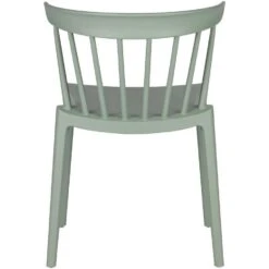 WOOOD Bliss Tuinstoelen - Kunststof - Jadegroen - Set Van 4 -LeenBakker Winkel 195ebe266a6f46b29dbc54672920728a