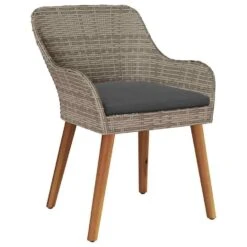 VidaXL - Tuinstoel - Zwart - Poly Rattan - 55 X 62.5 X 82cm -LeenBakker Winkel 19a9bb5b49df4f3c8337ca00f606f267