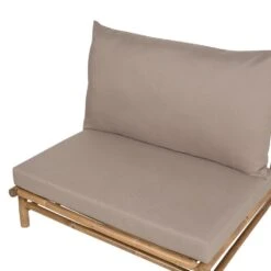 TODI - Fauteuil Set Van 2 - Lichthout/Taupe - Bamboe -LeenBakker Winkel 19fe7b0922fc4eb4a15bf12b9c3b34a0