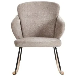 VIKEN - Schommelstoel - Taupe - Polyester -LeenBakker Winkel 1a07296b50b64a83b8cce7ff8ce42e71