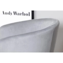 Svea - Tiro Eetkamerstoel - Velvet - Grijs -LeenBakker Winkel 1a1c315b7aae4527a17b1f37a6ef99a9