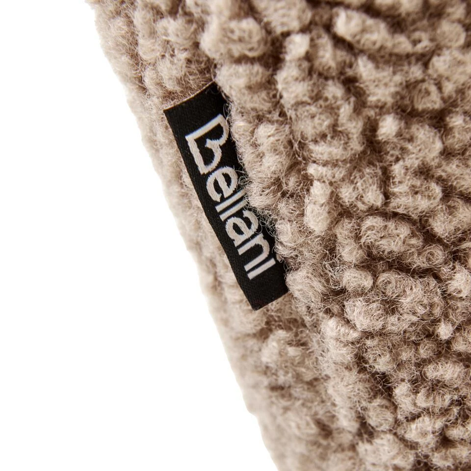 COTULLA - Fauteuil - Beige - Bouclé 12 COTULLA - Fauteuil - Beige - Bouclé - Afbeelding 10