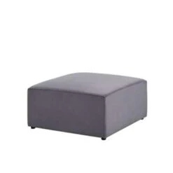 Beliani Ottomaan LEMVIG - Grijs Corduroy -LeenBakker Winkel 1bab4f7f326c42aeaa34ef7d005bcd4b