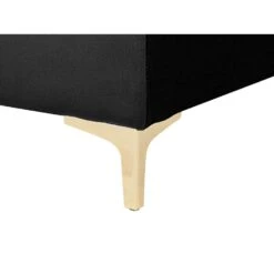 Beliani Ottomaan ABERDEEN - Zwart Fluweel 9 Beliani Ottomaan ABERDEEN - Zwart Fluweel -LeenBakker Winkel 1bb33ae755a3456fa9d2f1dbcaf2f745