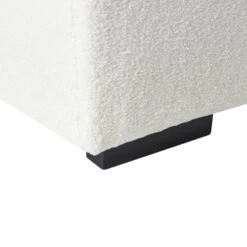 LUNGO - Ottomaan - Wit - Bouclé 20 LUNGO - Ottomaan - Wit - Bouclé -LeenBakker Winkel 1c6f8ac157364a9c9f47dbf2f63b700a