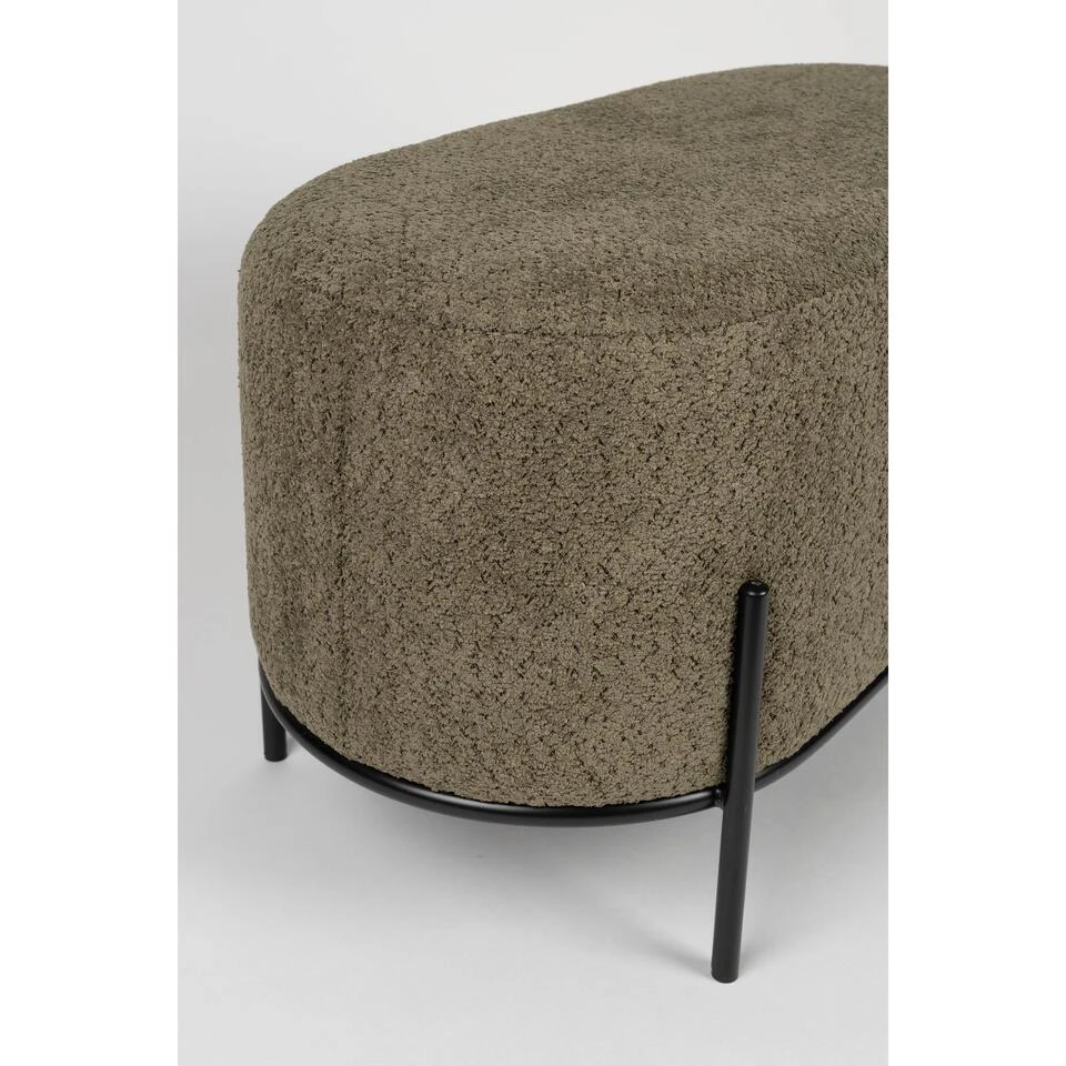 Housecraft Living Boz Hocker/ Bankje Groen 6 Housecraft Living Boz Hocker/ Bankje Groen - Afbeelding 4