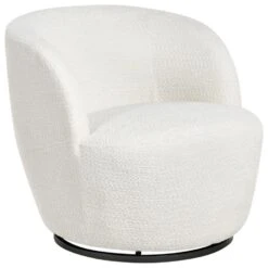 KUOLPA - Fauteuil - Off-white - Chenille -LeenBakker Winkel 1f257fceac864caca8393347e95ba806