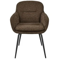 WOOOD Runa Eetkamerstoelen - Polyester - Warm Bruin - Set Van 2 -LeenBakker Winkel 20c4f50b03d64ef6baad411b304f8f1a