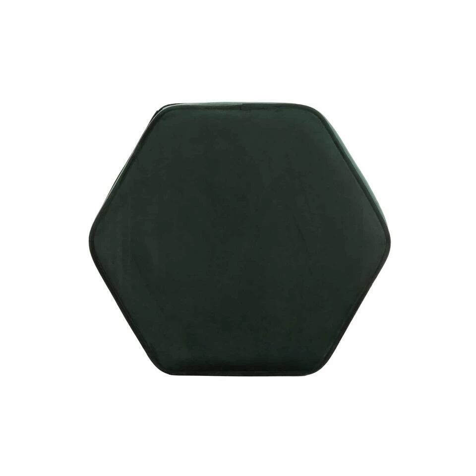Poef Cayden - Groen - 45x41x46cm 10 Poef Cayden - Groen - 45x41x46cm - Afbeelding 8