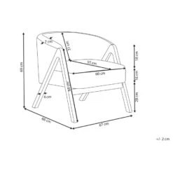 SKEI - Fauteuil - Wit - Bouclé 15 SKEI - Fauteuil - Wit - Bouclé -LeenBakker Winkel 236d9ef85a69428a8f7e07efd529ab42