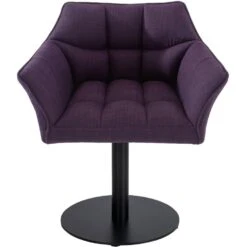 CLP Lounger Damaso Zwart Frame - Stof - Purper -LeenBakker Winkel 245dd454558e44e6aaf0bcabcacc0962