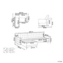 ABERDEEN - Hoekbank - Blauw - Rechterzijde - Fluweel -LeenBakker Winkel 2514290b51134d908855dd5b8a5ba45d 1