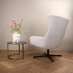 DS4U - Luka Draaifauteuil - Wit -LeenBakker Winkel 264a39c2e4ba4e1ca401de699e7b2f83