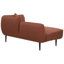 CHEVANNES - Chaise Longue - Donkerrood - Bouclé -LeenBakker Winkel 26b2ceca258a48f2aef41762611fccec