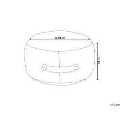 ADLANA - Poef - Oranje - Stof 10 ADLANA - Poef - Oranje - Stof -LeenBakker Winkel 27889a58fd294507bd562970d64e14c2
