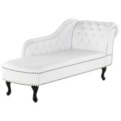 NIMES - Chaise Longue - Wit - Rechterzijde - Kunstleer 18 NIMES - Chaise Longue - Wit - Rechterzijde - Kunstleer -LeenBakker Winkel 27f4958d6f144deebe508dcd4a0575ce