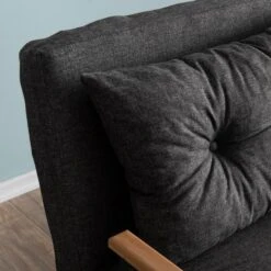 CALICOSY - Slaapbank SANDO - Donkergrijs - 41x133x50 Cm -LeenBakker Winkel 2888c1c5e2114d409252fa6ed83cfe6f