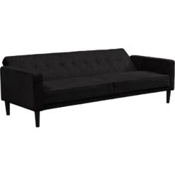 Avon - Slaapbank 3-zits In Antraciet Ribstof -LeenBakker Winkel 2894b84d70fa4559963c8dea576b4a05