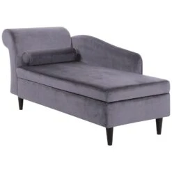 LUIRO - Chaise Longue - Donkergrijs - Linkerzijde - Fluweel 19 LUIRO - Chaise Longue - Donkergrijs - Linkerzijde - Fluweel -LeenBakker Winkel 2932d0052e3e4f1e809390337568f88e